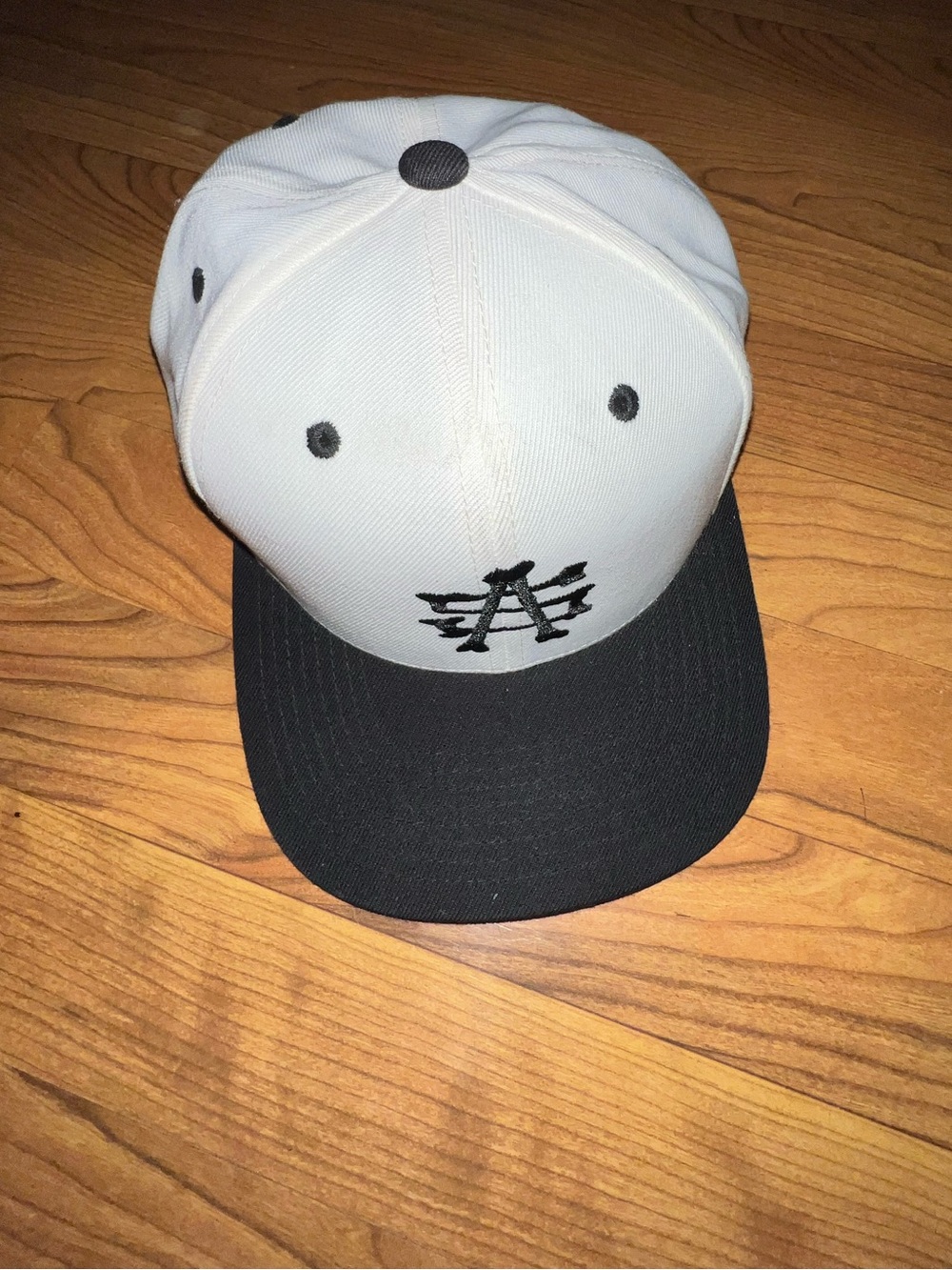 Aftershock Festival Snapback Hat Yupoong Classics White Black Concert Merch